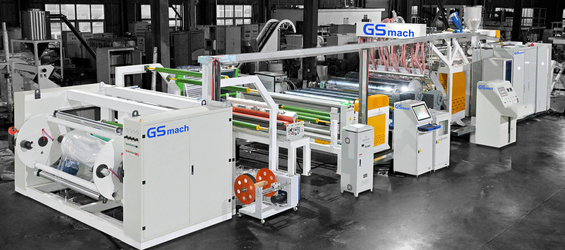 POE/PVC/EVA/ETFE/PVA Döküm Film Makinesi